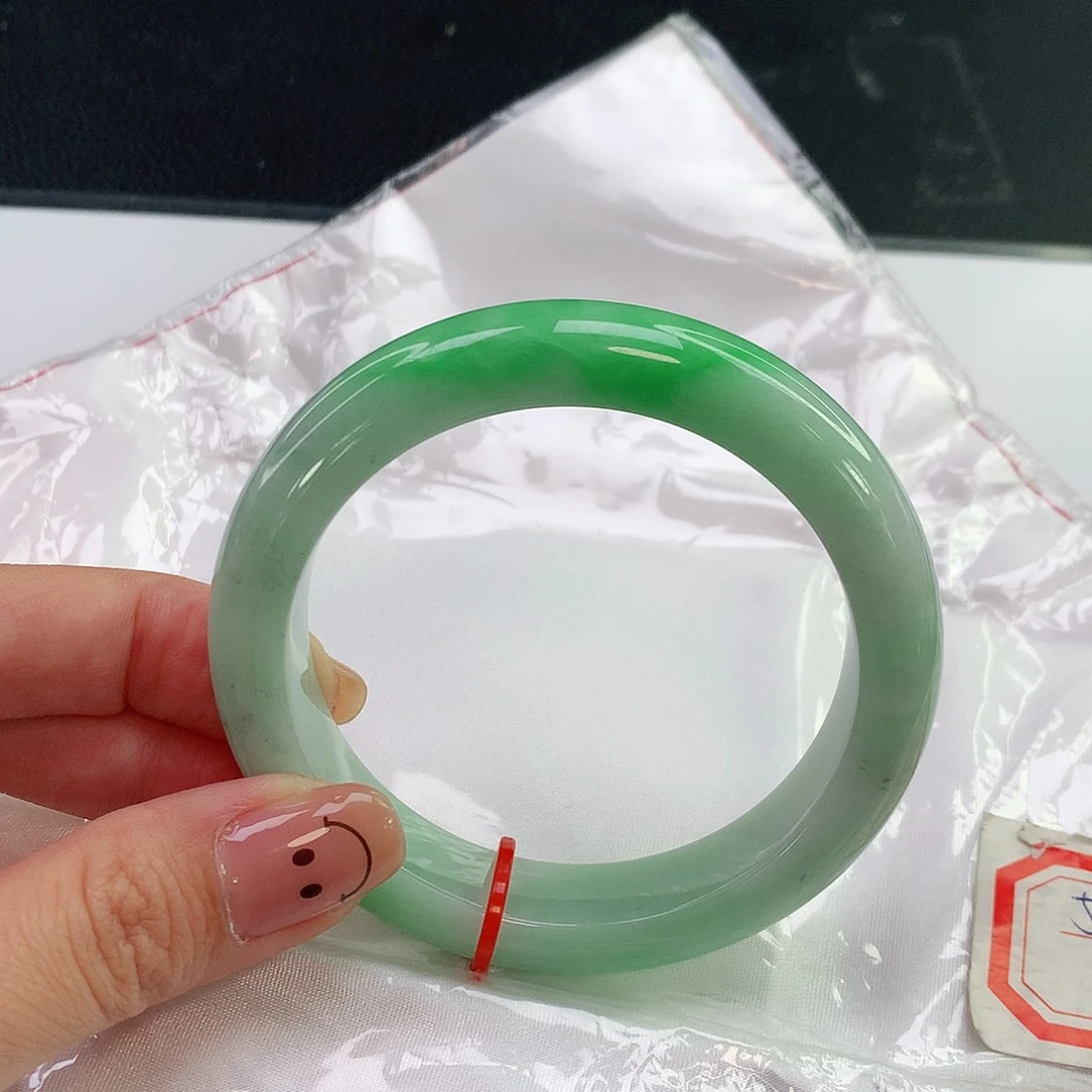 翡翠手镯未镶嵌天然翡翠A货003