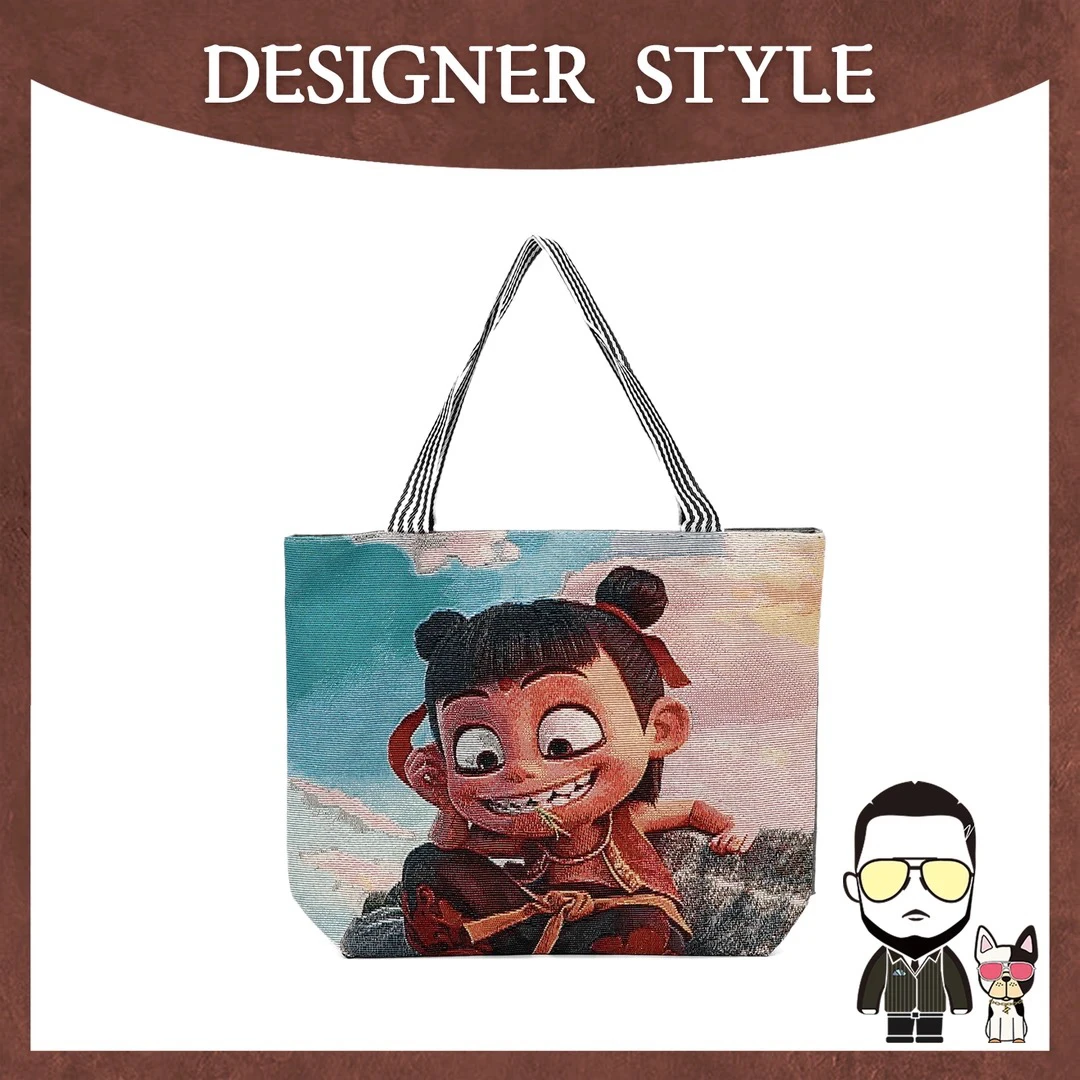 哪吒帆布袋休闲动漫