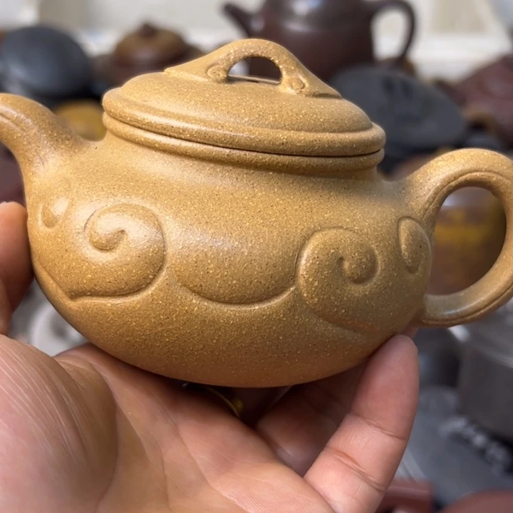 紫砂茶壶紫砂壶微瑕铁质跳砂