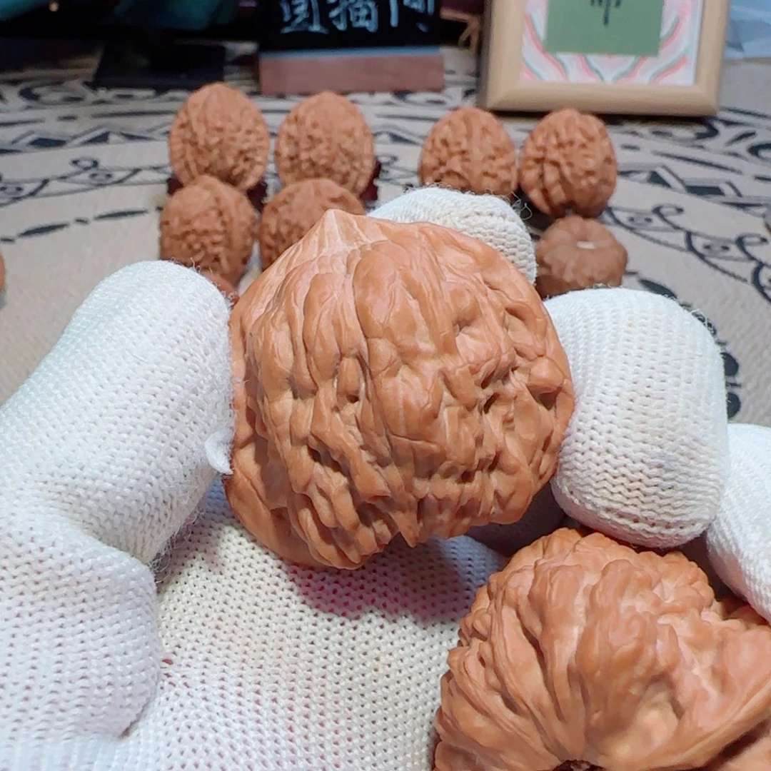 言***谨吊坠文玩核桃观音