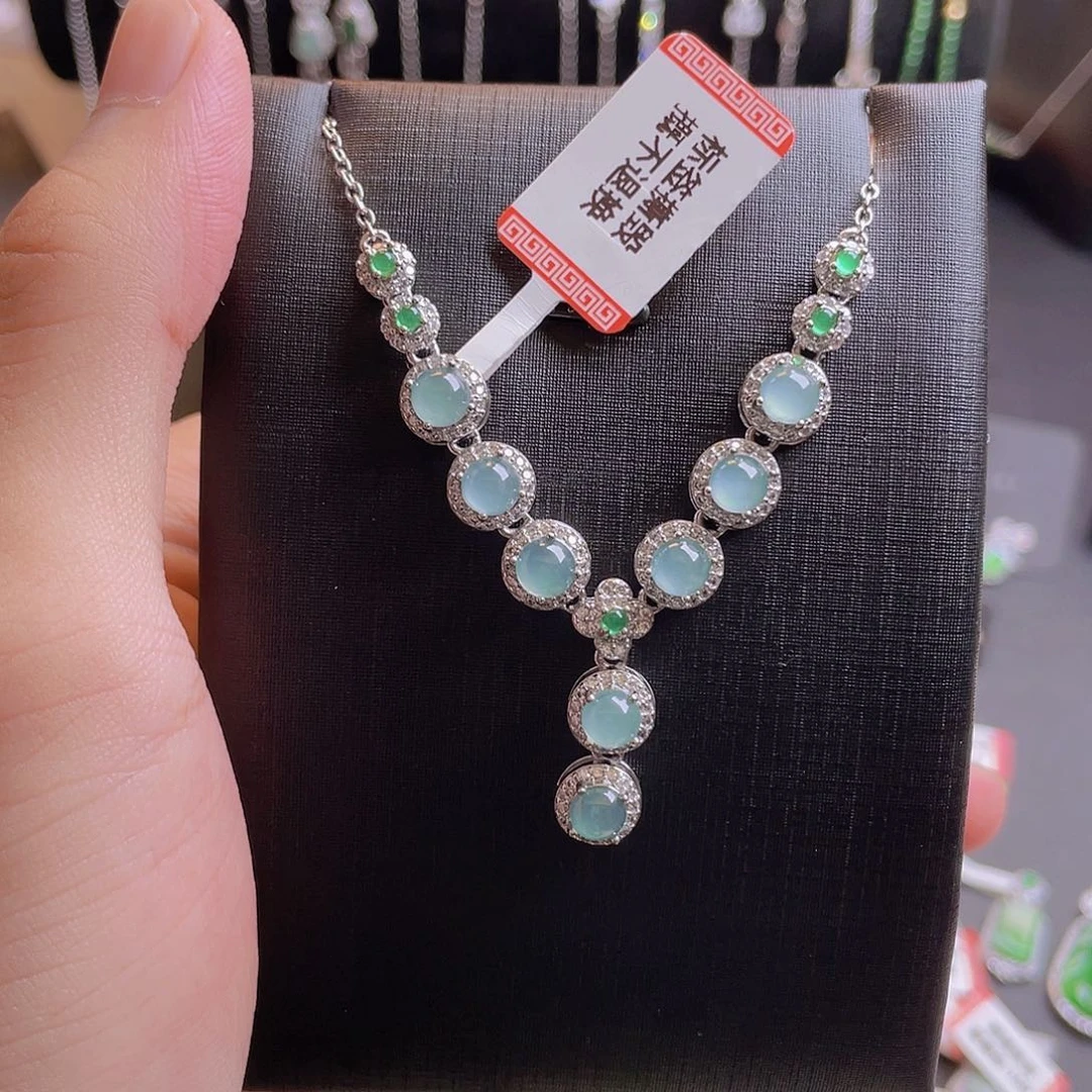 项链未镶嵌翡翠