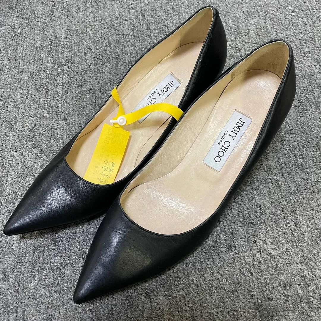 95新 JIMMY CHOO/吉米周 ROMY 时尚优雅细跟高跟鞋  38码/8242