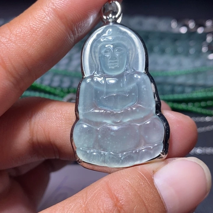 翡翠未镶嵌颈饰天然翡翠