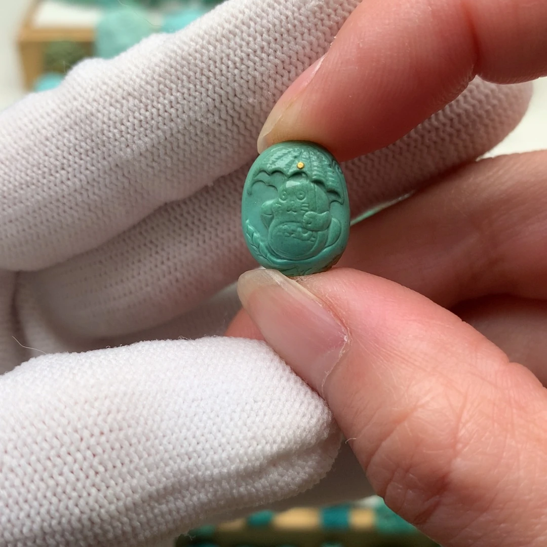 绿松石未镶嵌配饰