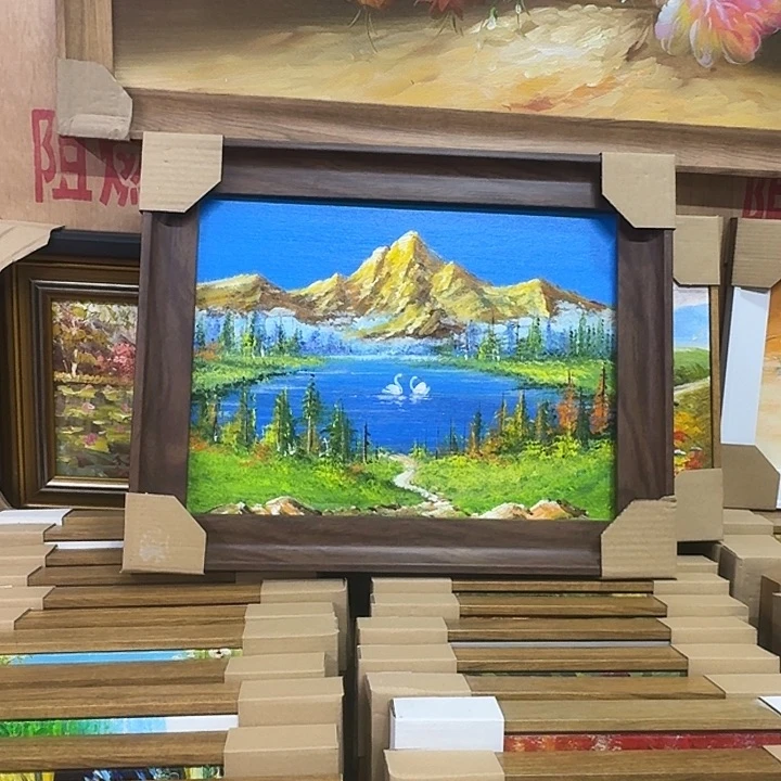 油画油画作品入选全国美展并