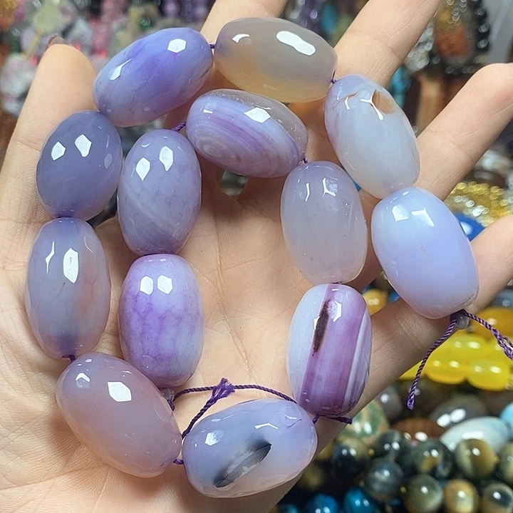 未镶嵌玛瑙/玉髓珠宝半成品玛瑙切面卡18*28mm