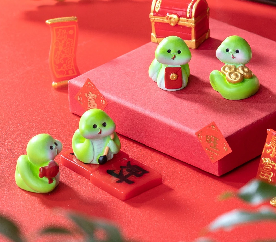 许愿相同款 吉庆小蛇摆件（未成年人禁止下单）