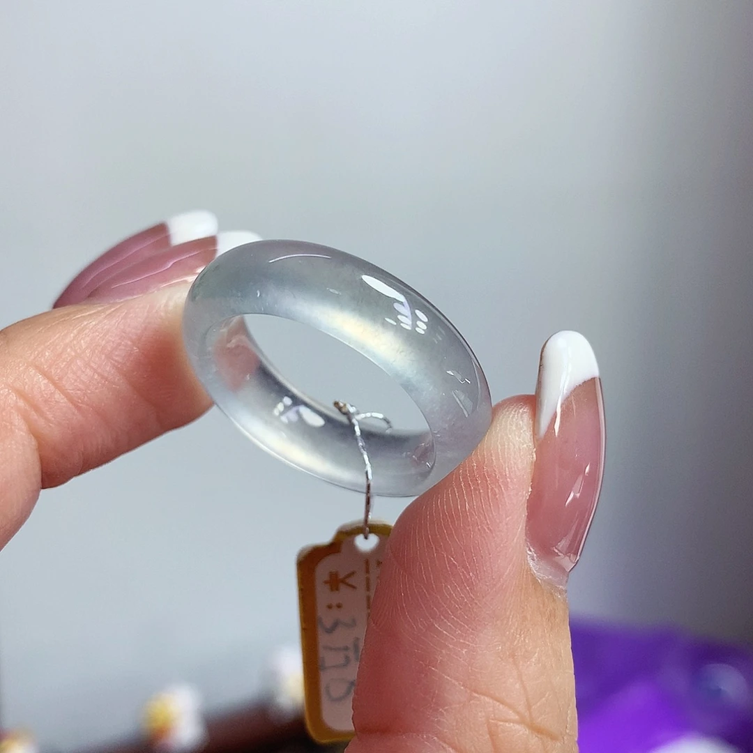 未镶嵌戒指翡翠19-20号