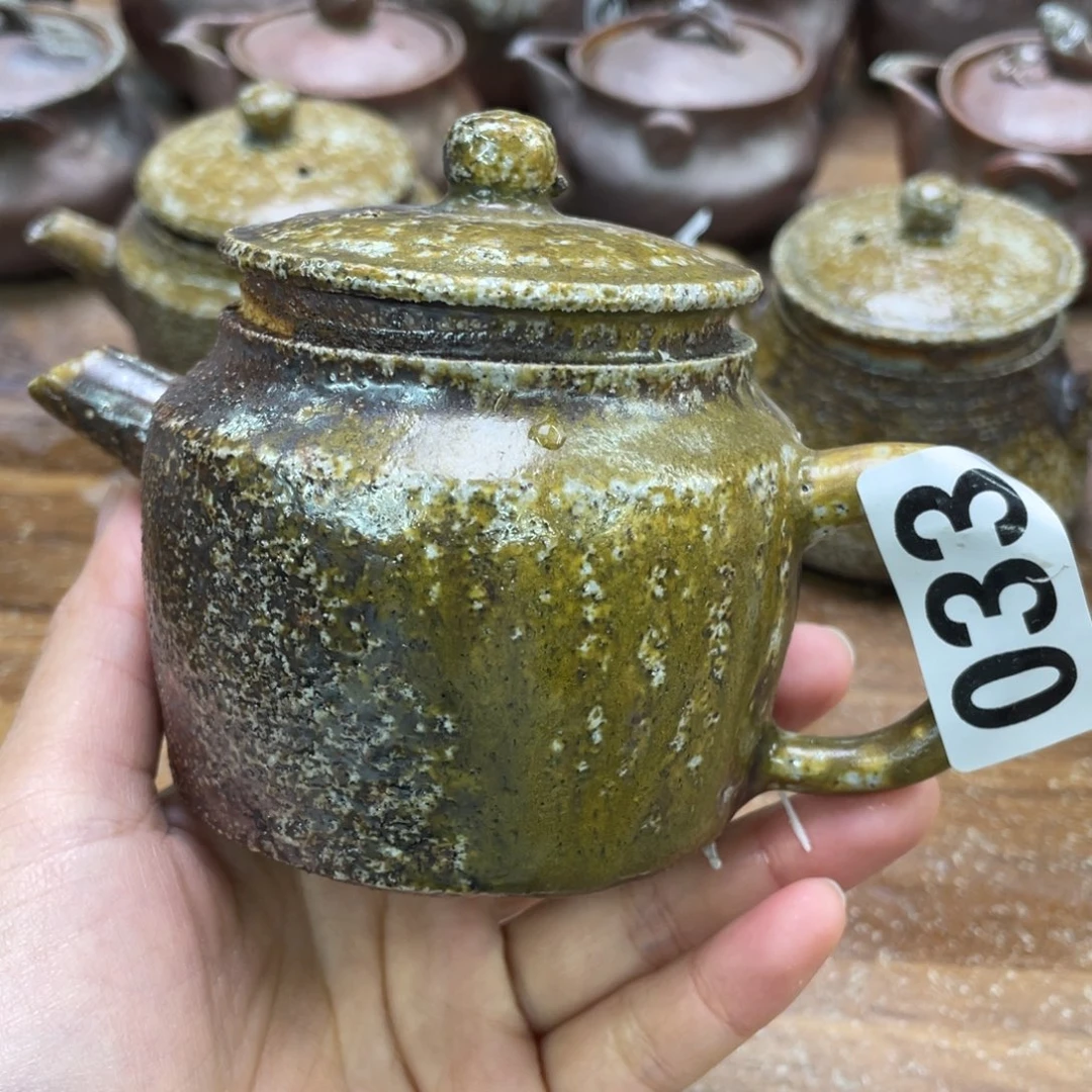 陶纯手工柴烧茶壶茶具