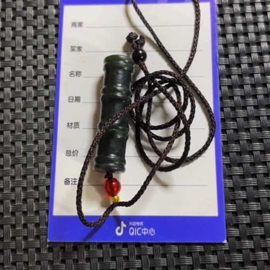 和田玉颈饰未镶嵌清*