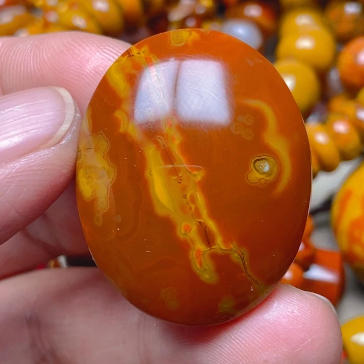 玛瑙/玉髓未镶嵌吊坠