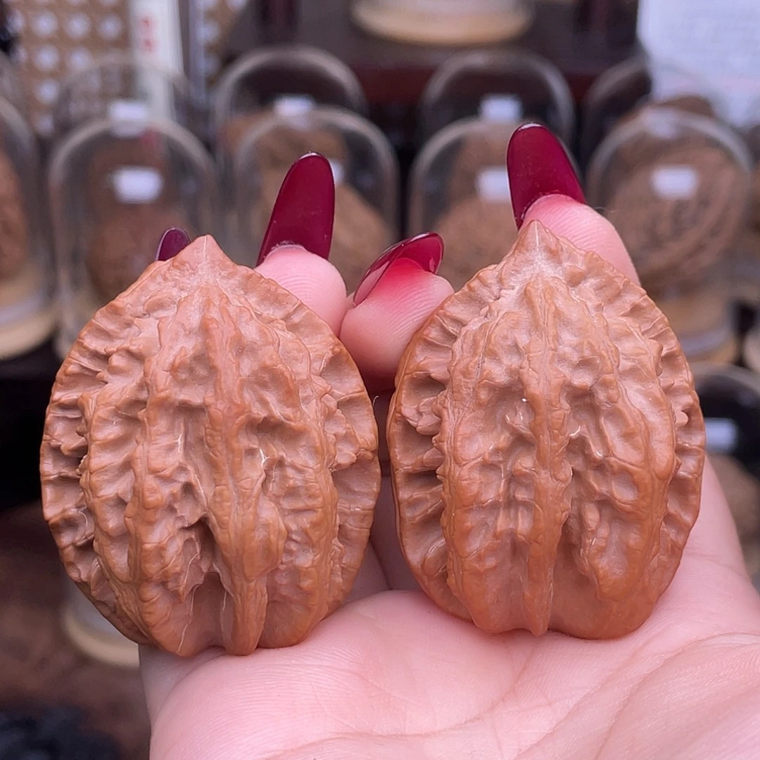 吊坠文玩核桃观音背