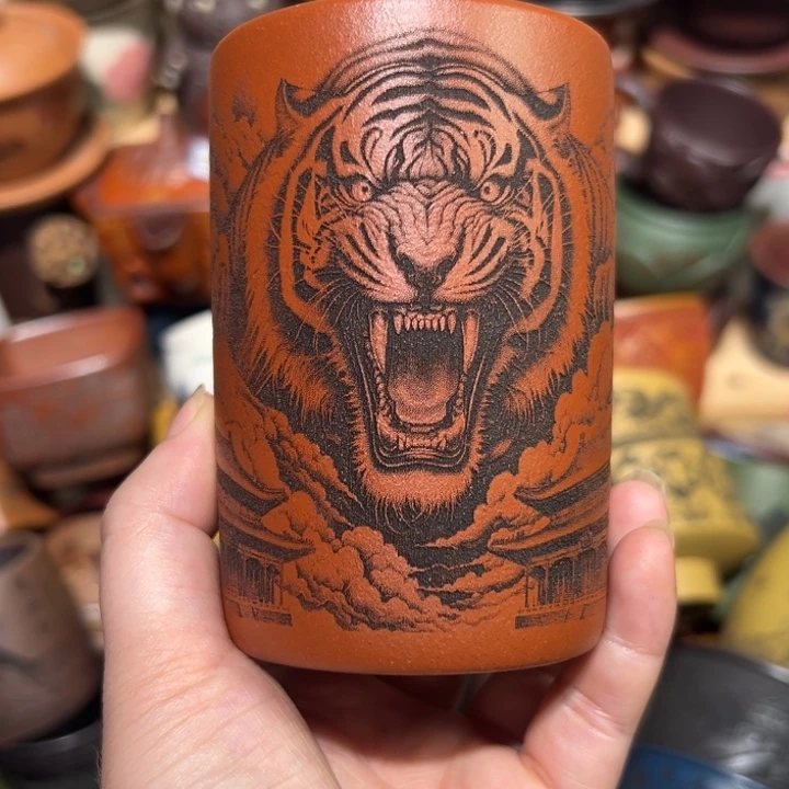 茶杯紫砂宜兴紫砂主人杯