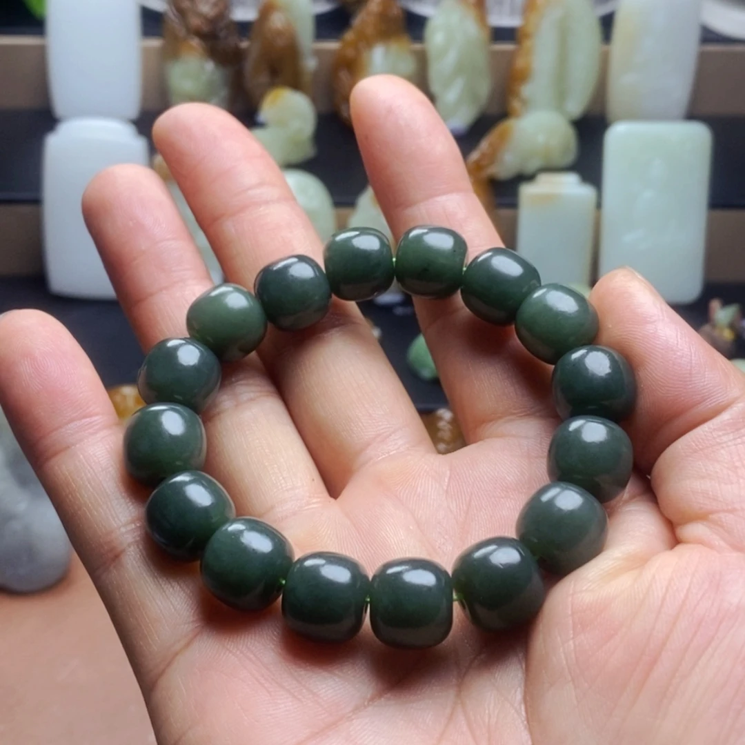 和田玉未镶嵌吊坠(不含链)