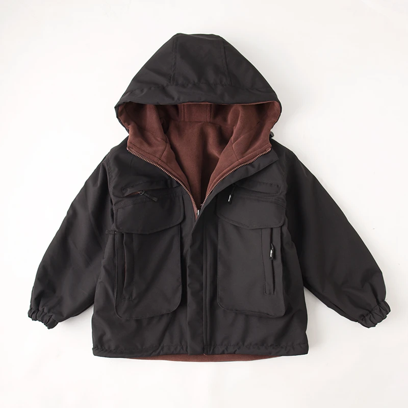 W731-754冬款高货男童加厚棉衣