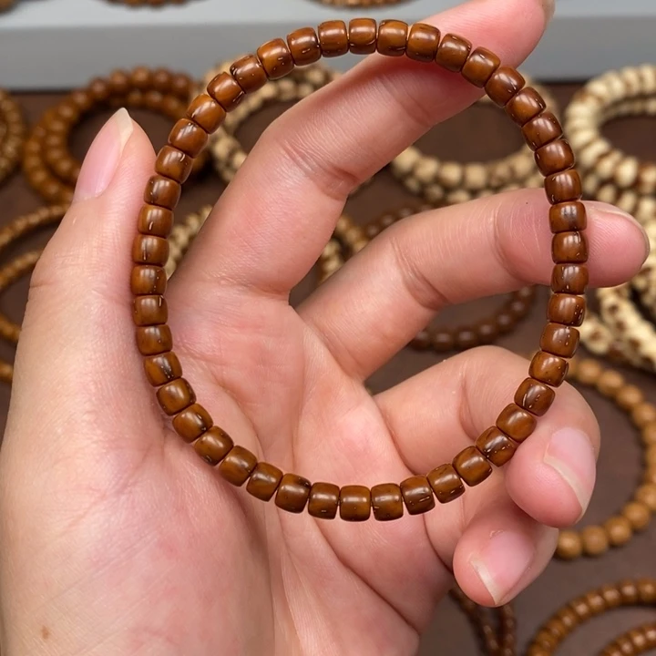 紫金鼠手串实心纯肉直切卡45