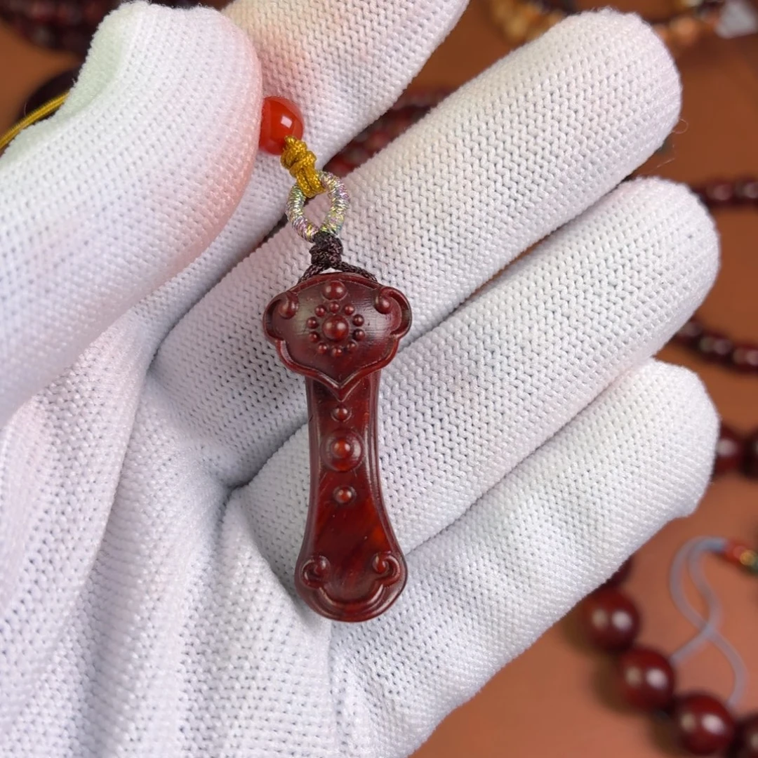 手串/手链小叶紫檀无胶无蜡小如意