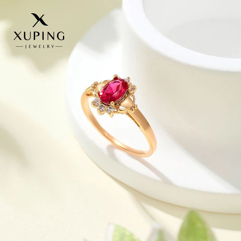 XUPING/旭平首饰 合金合成锆石戒指 年终狂欢气质 GDX X000855617