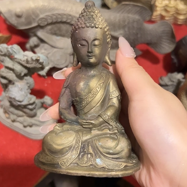 黄铜摆件，文房工艺品摆件