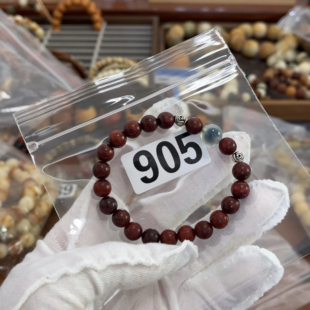 白玉菩提手串905孤品