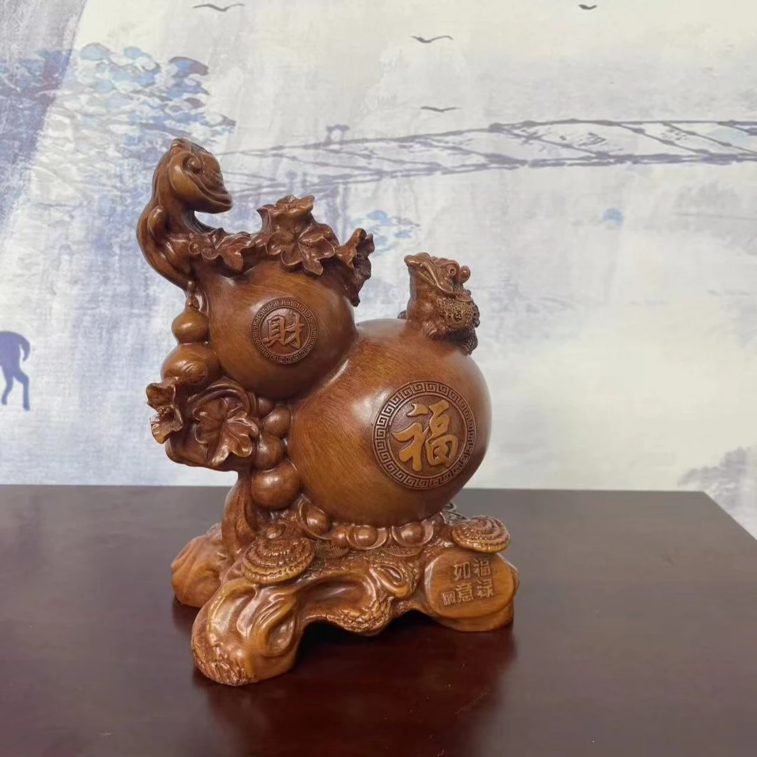 财到福到葫芦家居工艺品摆件