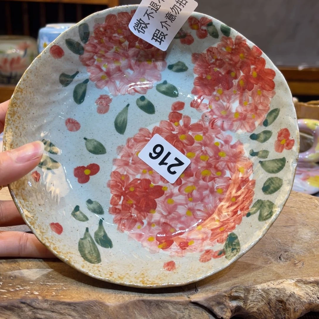 瓷片景德镇手工手绘