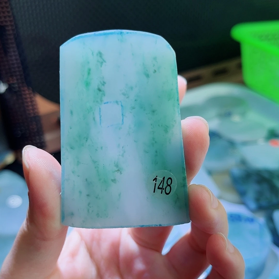 未镶嵌定制翡翠翡翠片料定制未镶嵌