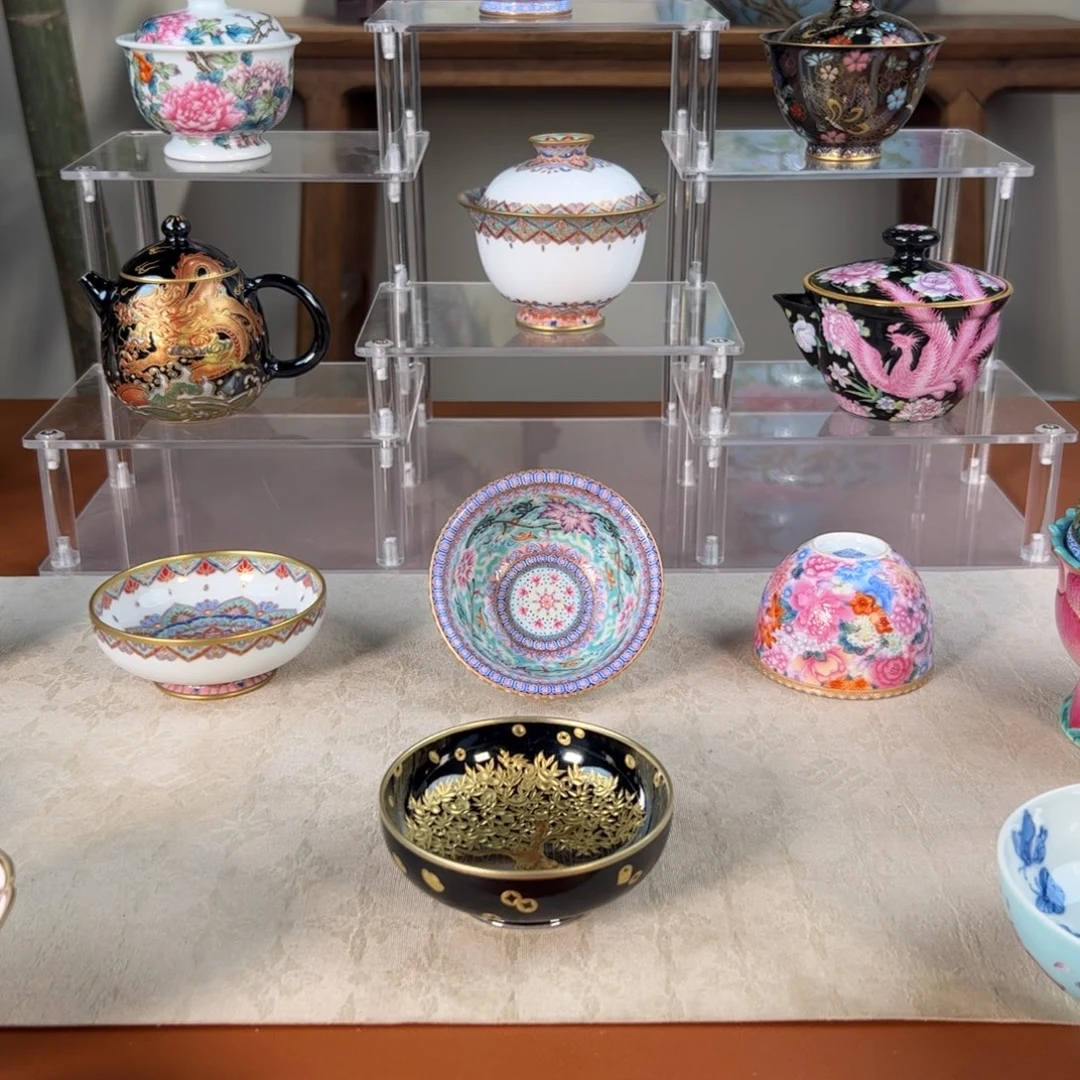 小***）纯手工手绘 高端茶器