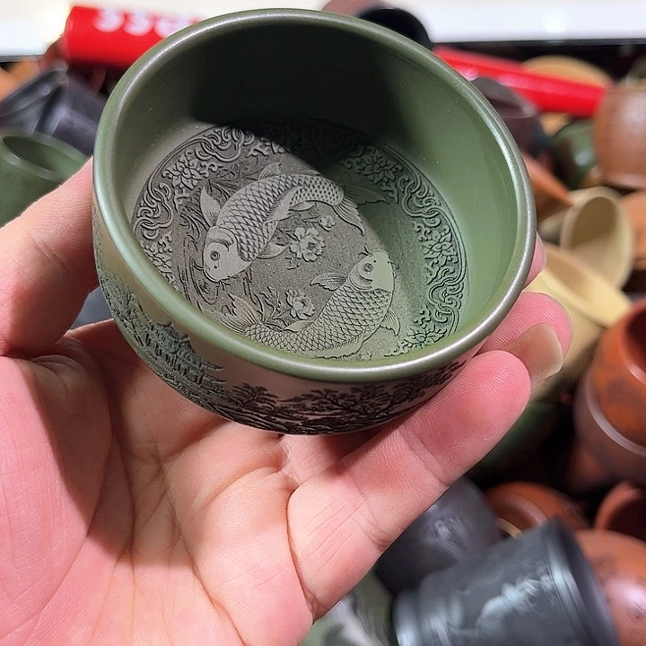 茶杯紫砂全手工紫砂主人杯