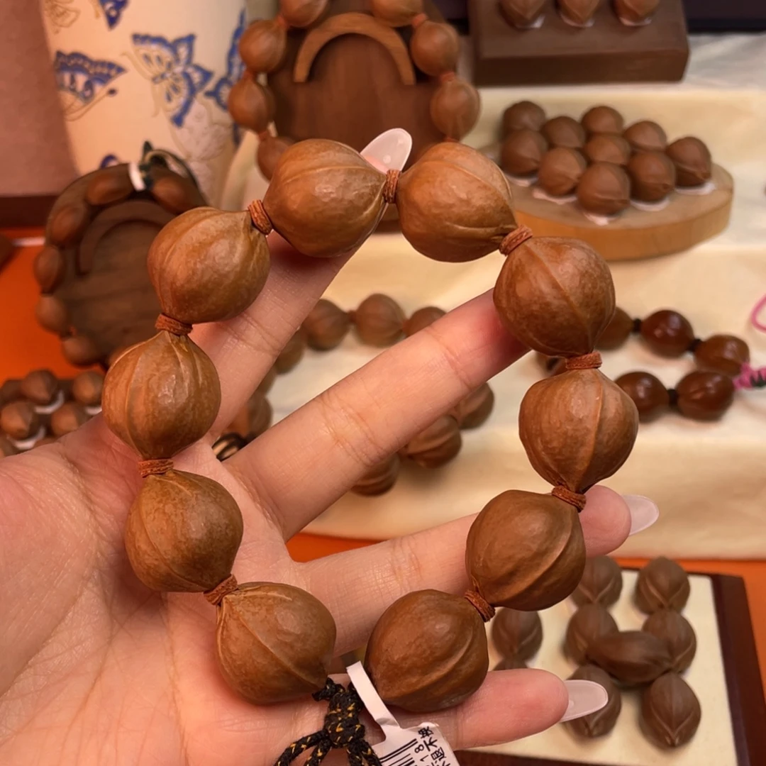 胡***子手串/手链橄榄核22.526梅林铁核
