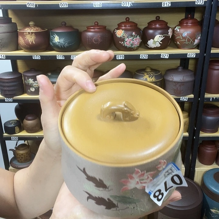 紫砂茶叶罐紫砂茶叶罐