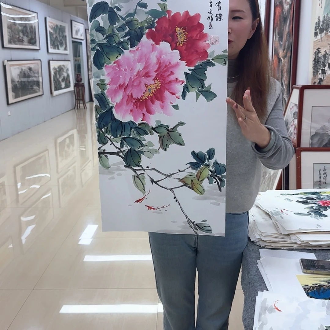 国画国画作品集一个