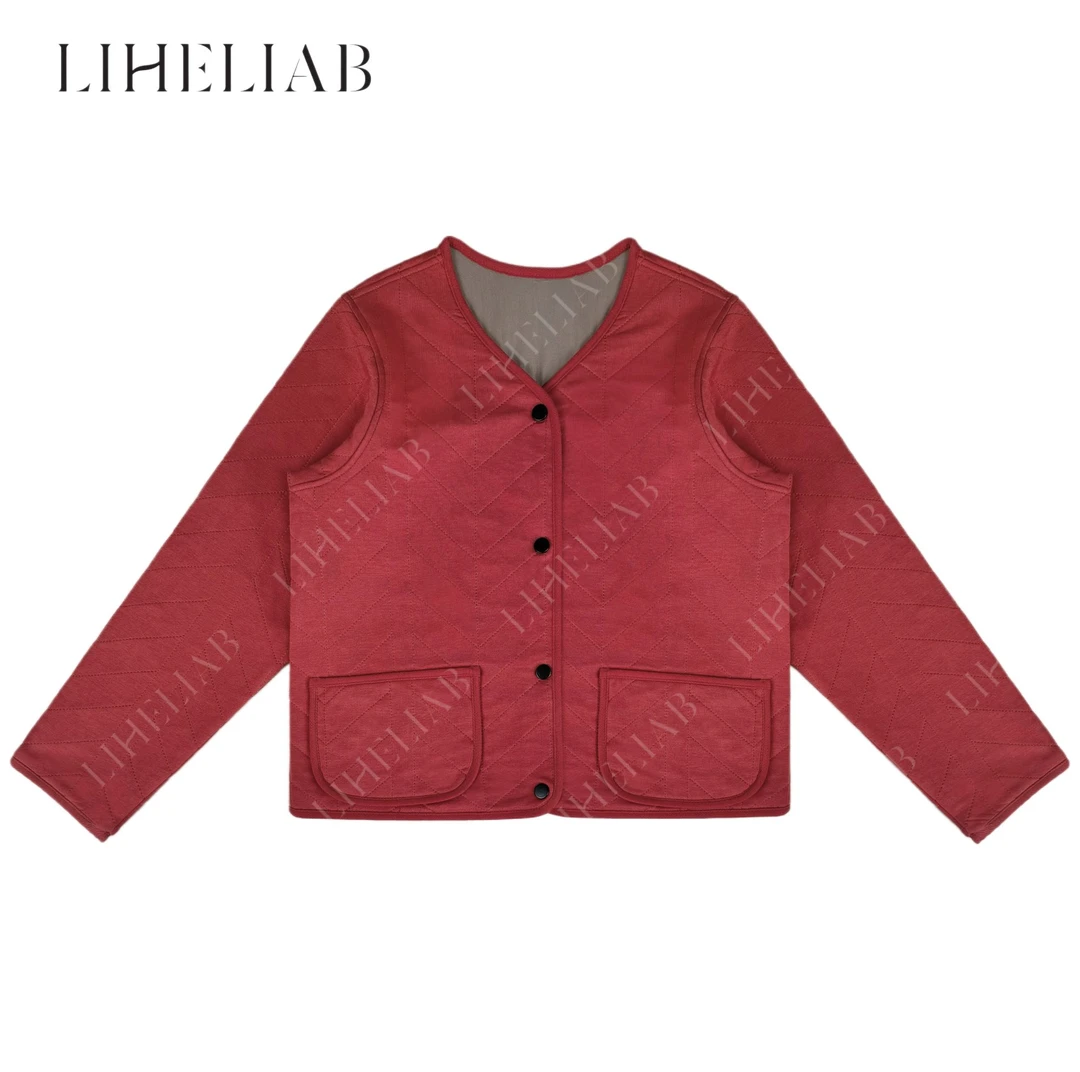 宝儿家 / 小红袄 新年氛围感宽松显瘦时髦吸睛短款圆领外套