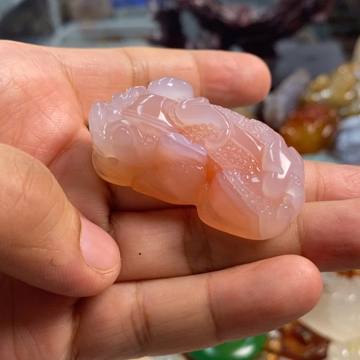 玛瑙/玉髓吊坠(不含链)未镶嵌