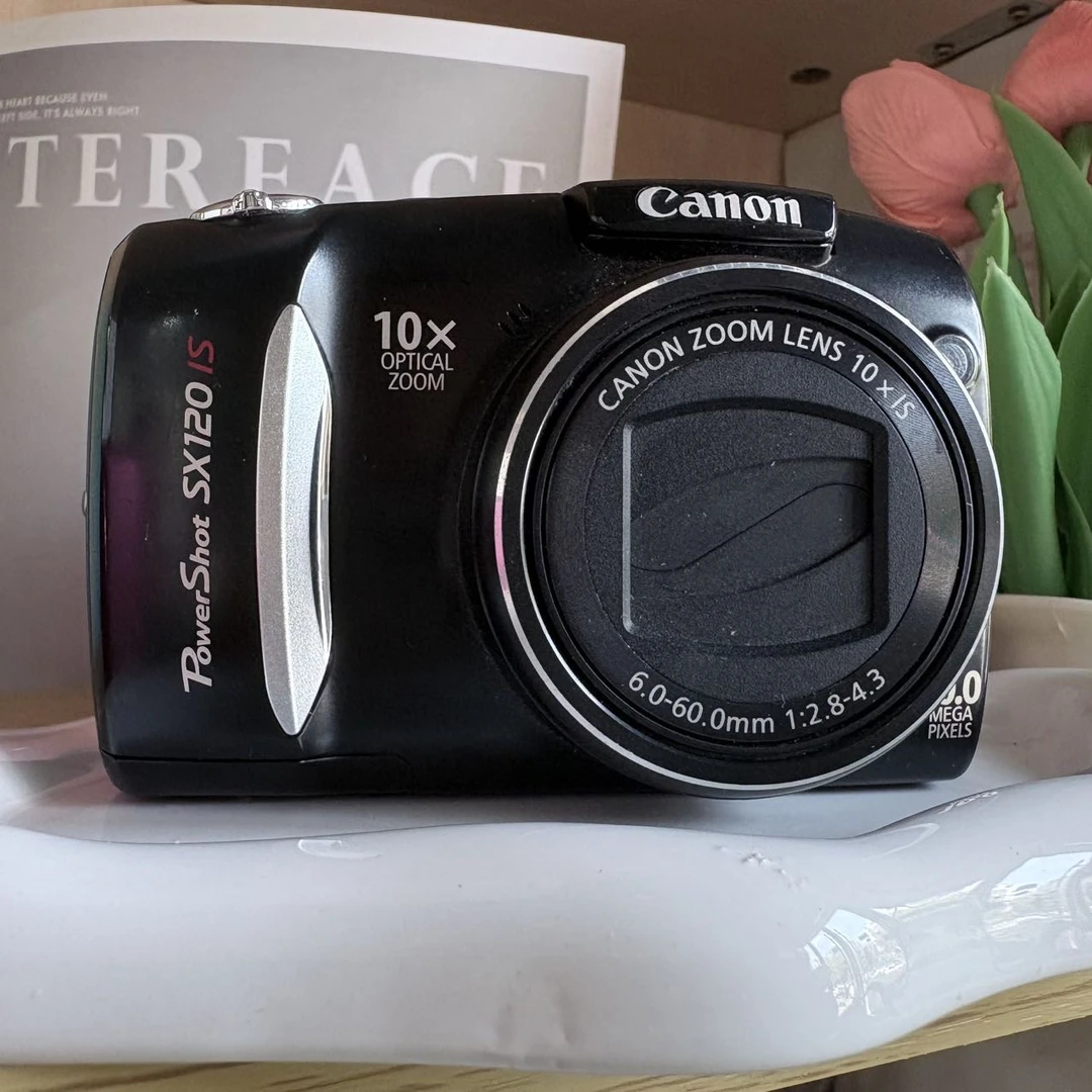 9新 Canon/佳能 sx120/10倍小长焦出图有质感CCD相机/no退no换