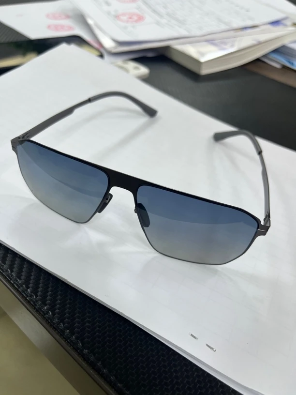 老斑张定制版双色钓鱼看鱼偏光防紫外线飞行员眼镜