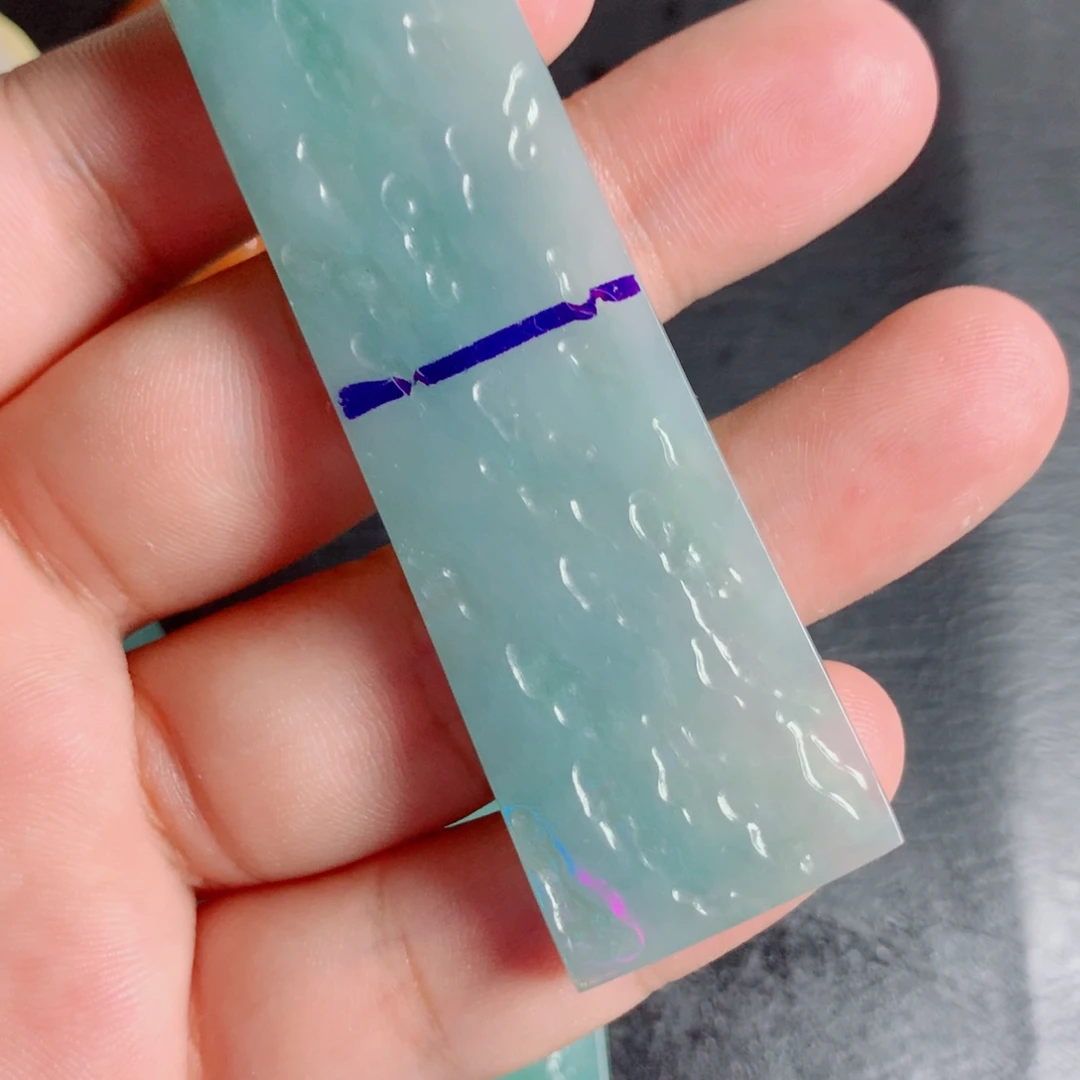 炎***朵定制翡翠未镶嵌翡翠
