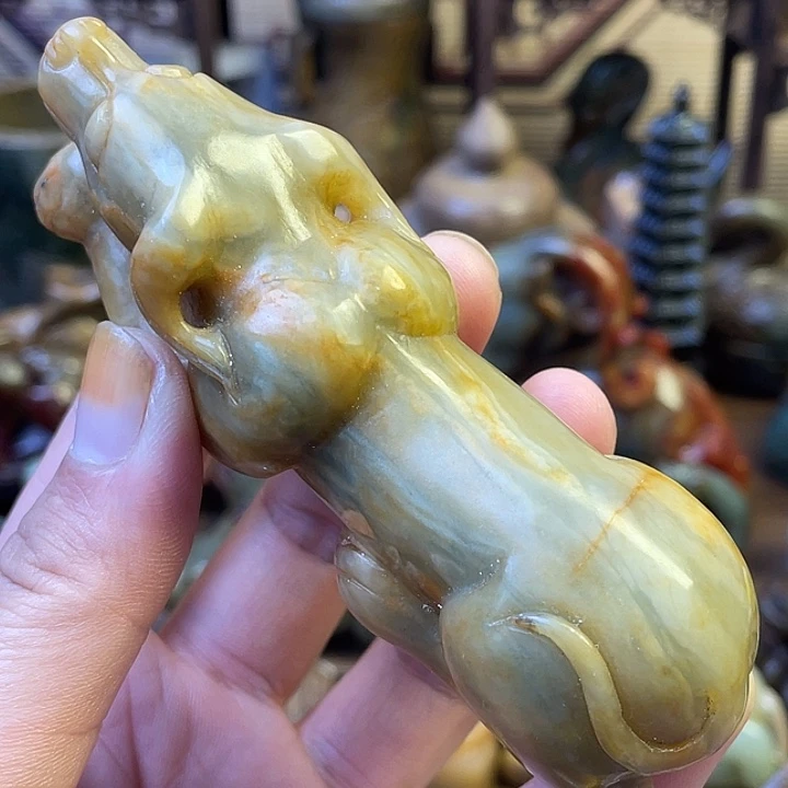 和田玉（糖玉）未镶嵌挂件