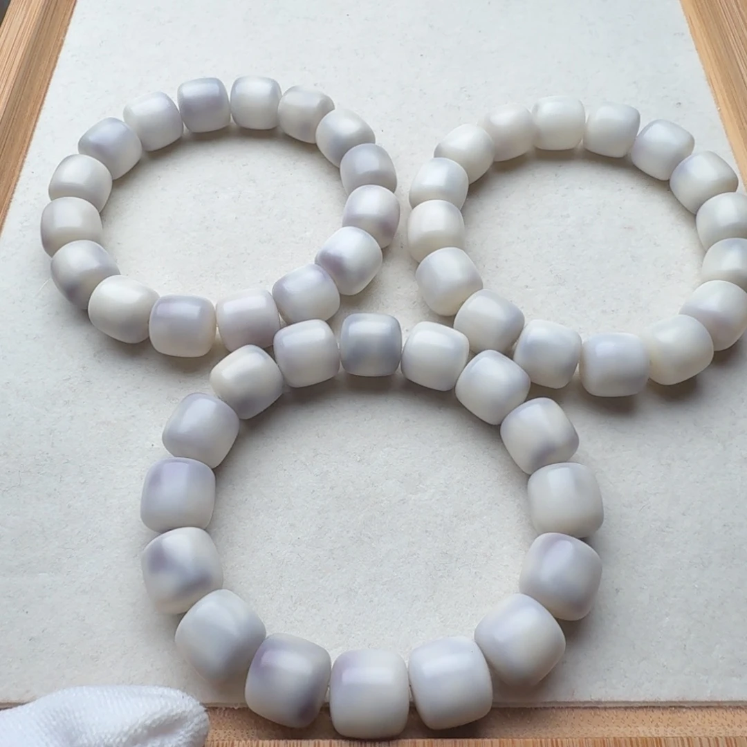 菩提根/象牙果手串卡14紫飘