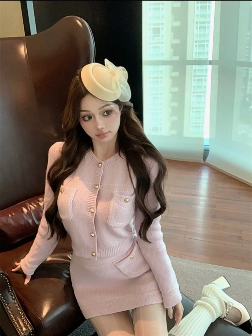 【扣号链接】【109-199】冬-春新名媛千金 重工小香套装 时尚精品女装