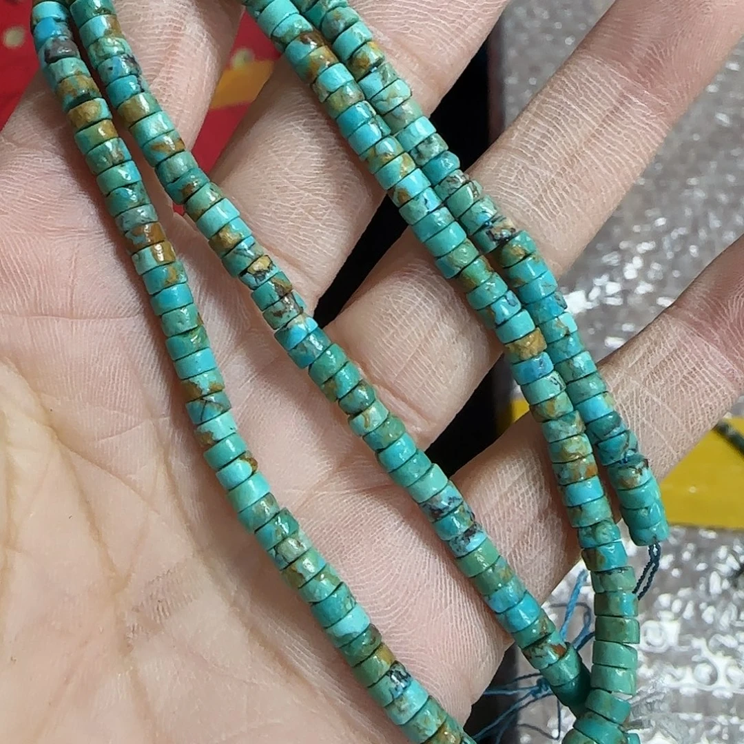 玛瑙/玉髓合金珠宝半成品4mm剁珠一条