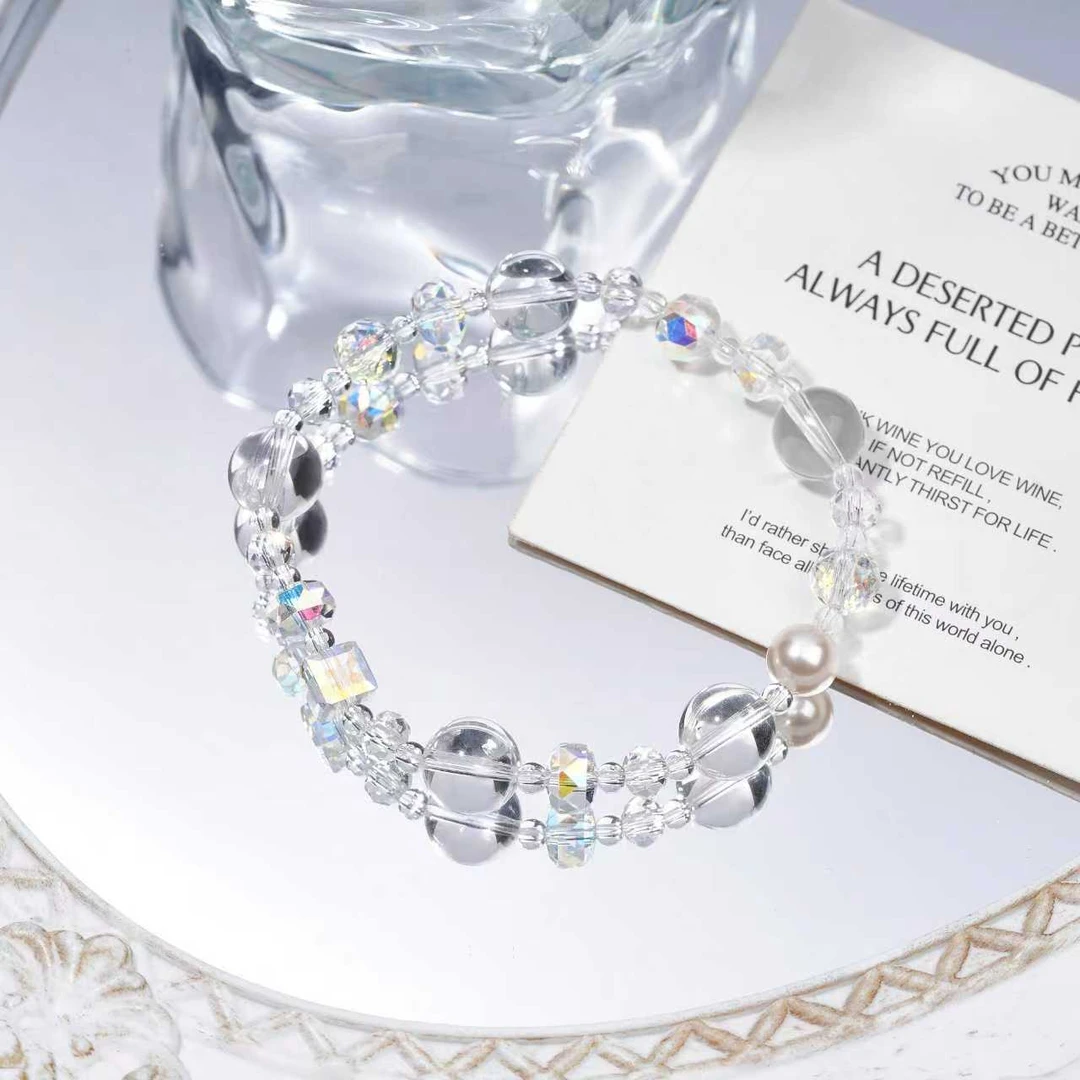 【雪域极光】白水晶简约设计款