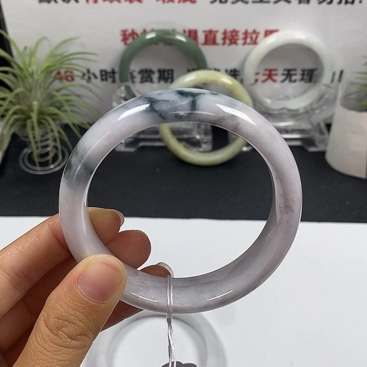 未镶嵌手镯翡翠20号。58.7圈