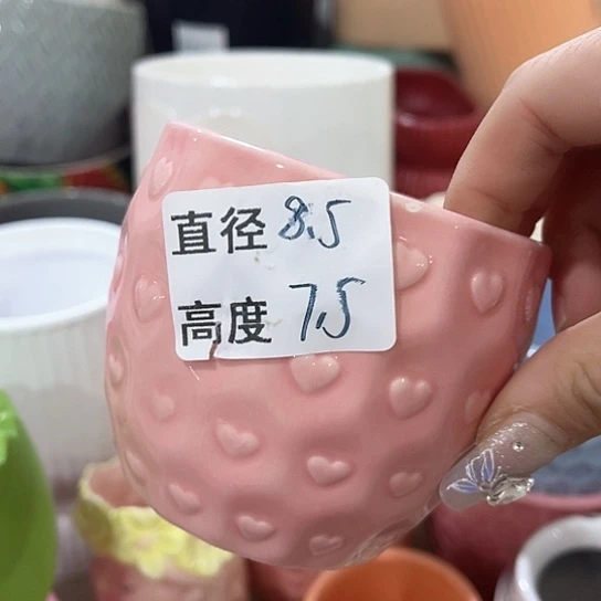 陶瓷外贸尾货多肉绿植陶瓷花盆^_^