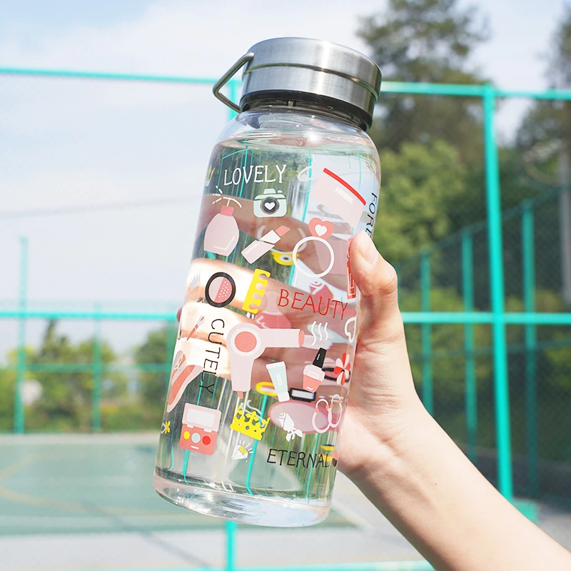 2025新款高颜值可爱玻璃杯男女手提过滤学生泡茶杯杯子耐高温水杯