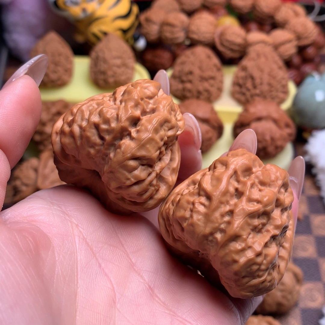 文玩核桃把件39肚44延庆蛙