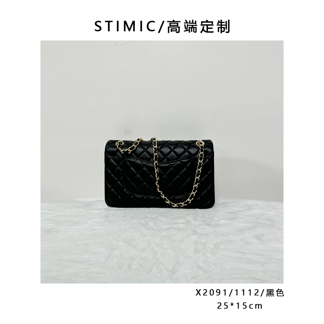 X2091/1112/黑油蜡羊Paiyuge订制手工时尚女士单肩斜挎手提包1112