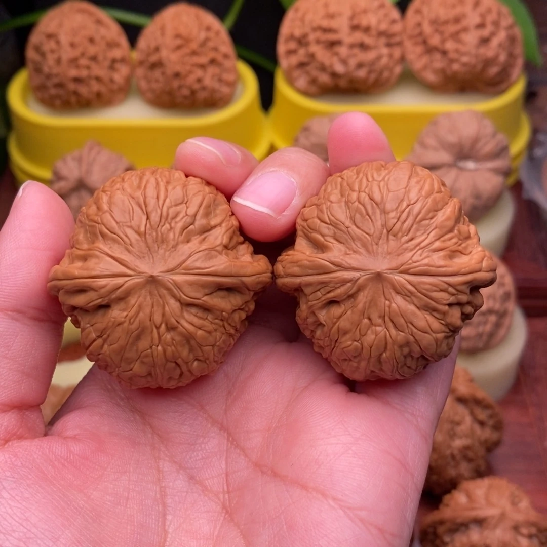 把件文玩核桃41“毕业”盘山大三棱