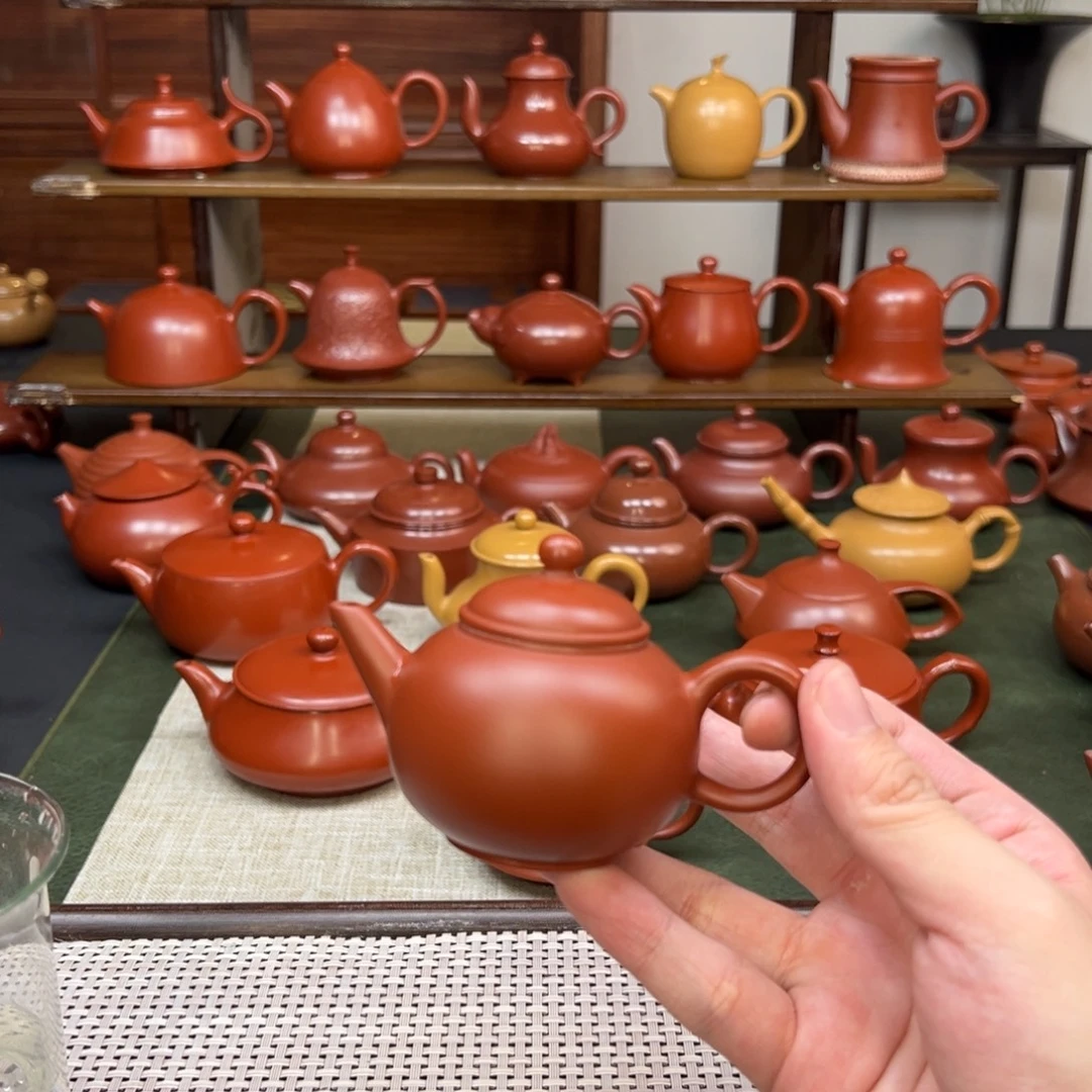 净***睿紫砂茶壶潮州手拉壶手拉壶