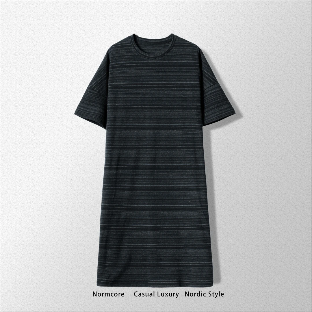 女士T恤长裙 直筒宽松